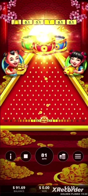 Golden Plinko