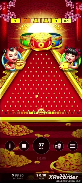 Golden Plinko