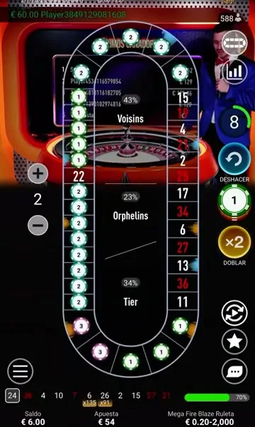 Mega Fire Blaze Ruleta Espana