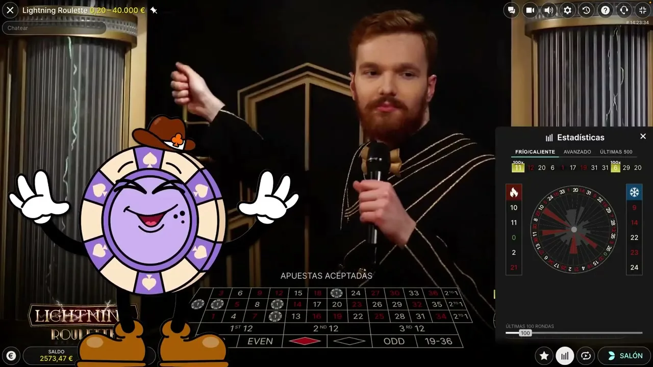 Ruleta Relámpago en Vivo
